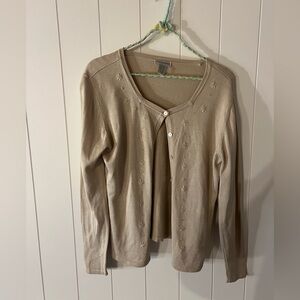 Women's Beige Sweater